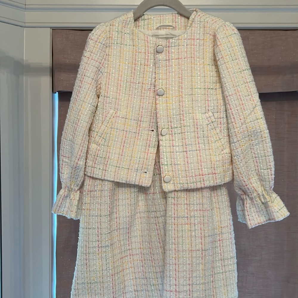 Janie and jack tweed jacket
